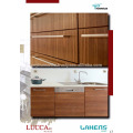 Fábrica de LUCCART Fabricação turca Gabinete de cozinha econômica com madeira Estrada Melamined Porta Mdf